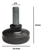 Patín Regulable liso 3/8 x 38mm - Imagen 2