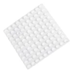 Tope Goma Autoadhesivo Muebles 10mm Set 100und