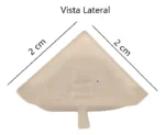 Soporte Escuadra Plástica, 100 Un - Imagen 3