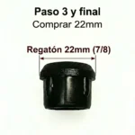 Regaton Para Tubos 7/8 (22mm) - Imagen 4