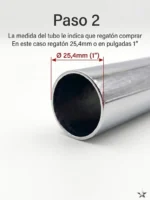 Regaton Para Tubo 1 Pulgada (25,4mm) - Imagen 2