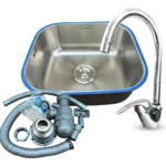 Lavacopas Lavaplatos 42x38x 18 + Llave Monomando